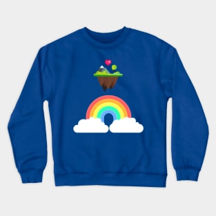 Somewhere Over The Rainbow Crewneck Sweatshirt